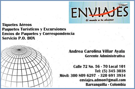 enviajes agencia de viajes 